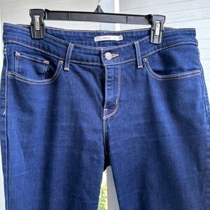 Levi’s 712 slim dark was jeans, 32